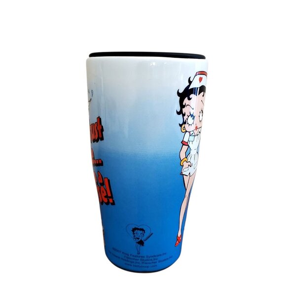 2007 Betty Boop Ceramic Mug with Handle "Trust Me... I'm a Nurse - Picture 2 of 9